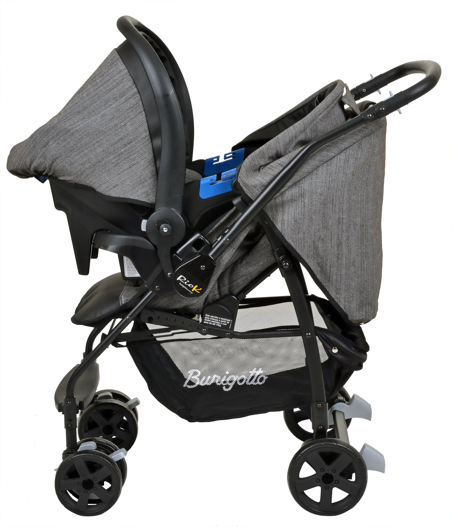 Burigotto Rio K Travel System – Cochecito + Silla de Auto en un solo pack