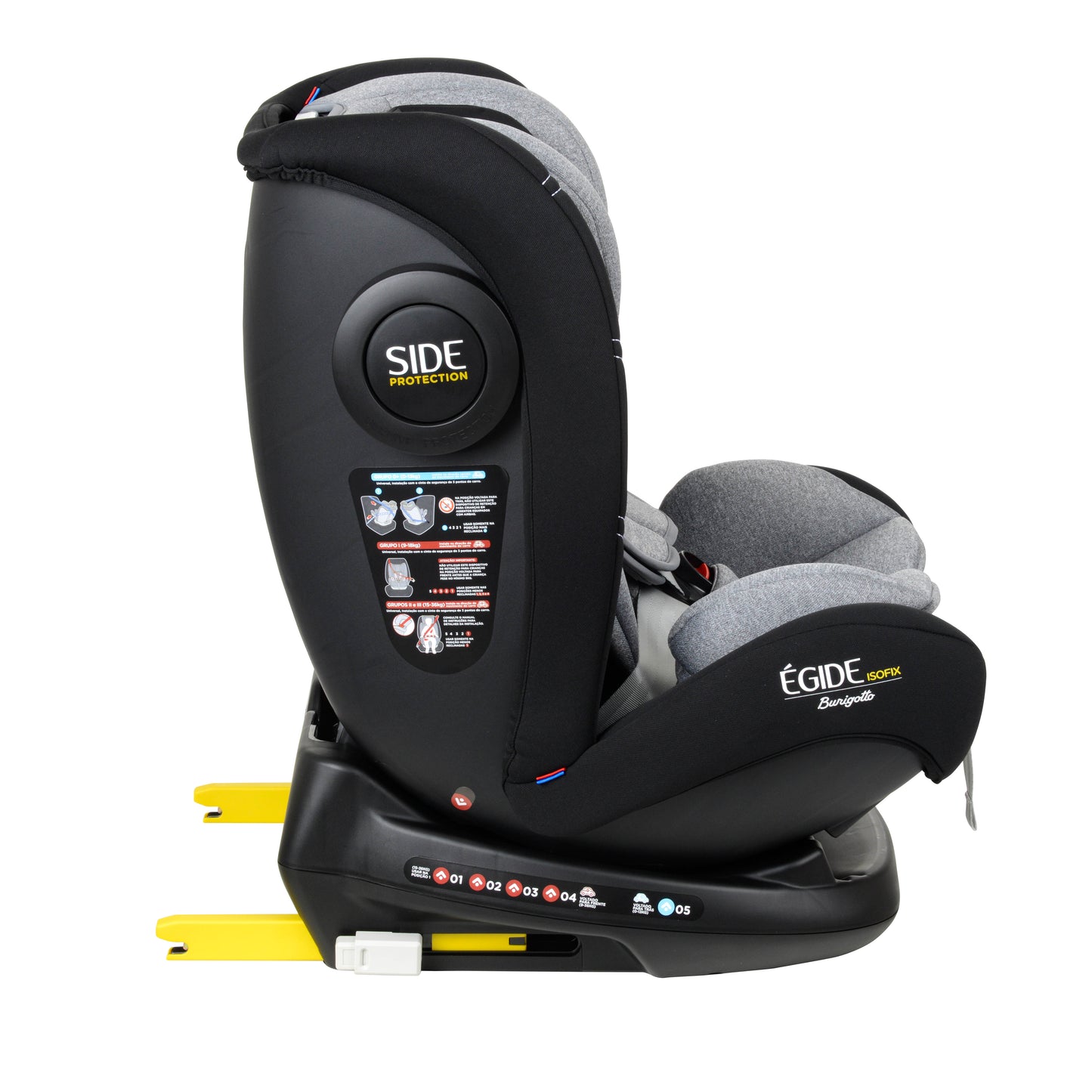 Burigotto Égide – Silla de Auto 0 a 36 kg con ISOFIX