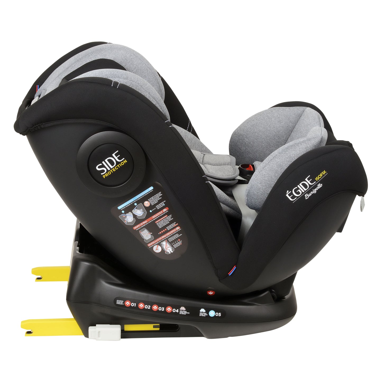Burigotto Égide – Silla de Auto 0 a 36 kg con ISOFIX