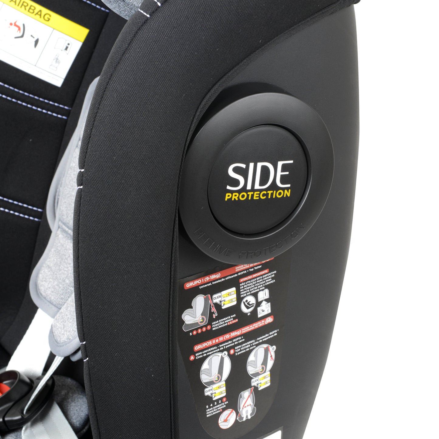 Burigotto Égide – Silla de Auto 0 a 36 kg con ISOFIX