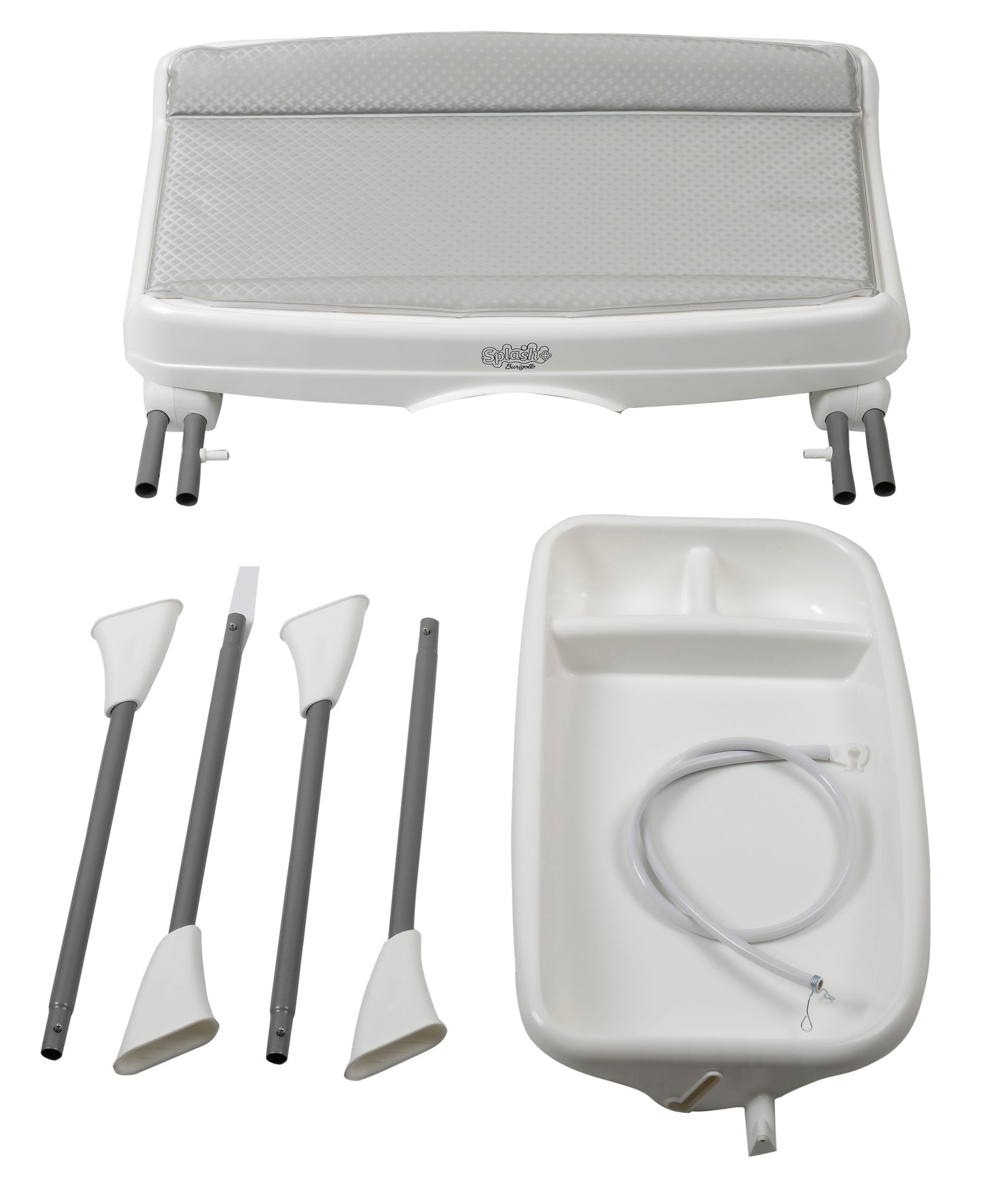 Burigotto Splash+ – Bañera con cambiador integrado