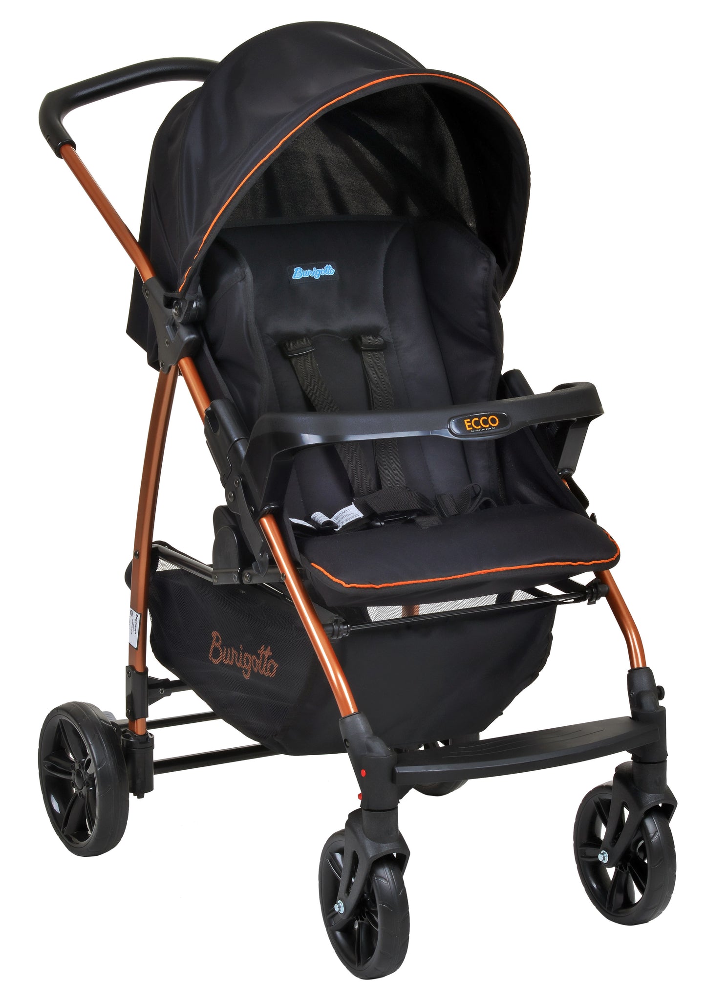 Burigotto Ecco Travel System – Cochecito + Silla de Auto en un solo pack