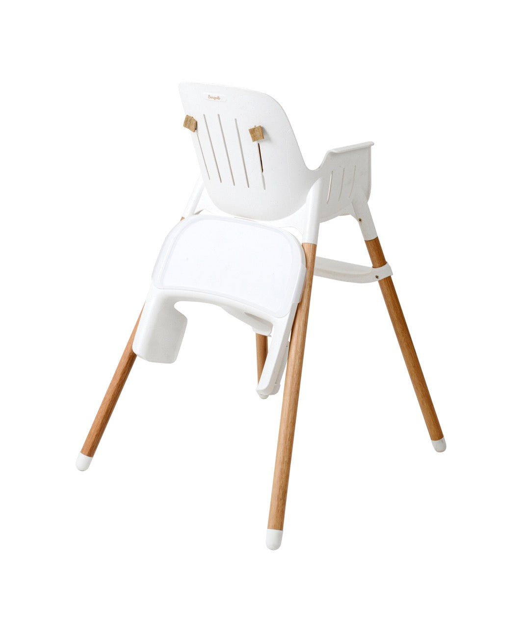 Burigotto Taco – Silla de comer con diseño moderno y patas de madera