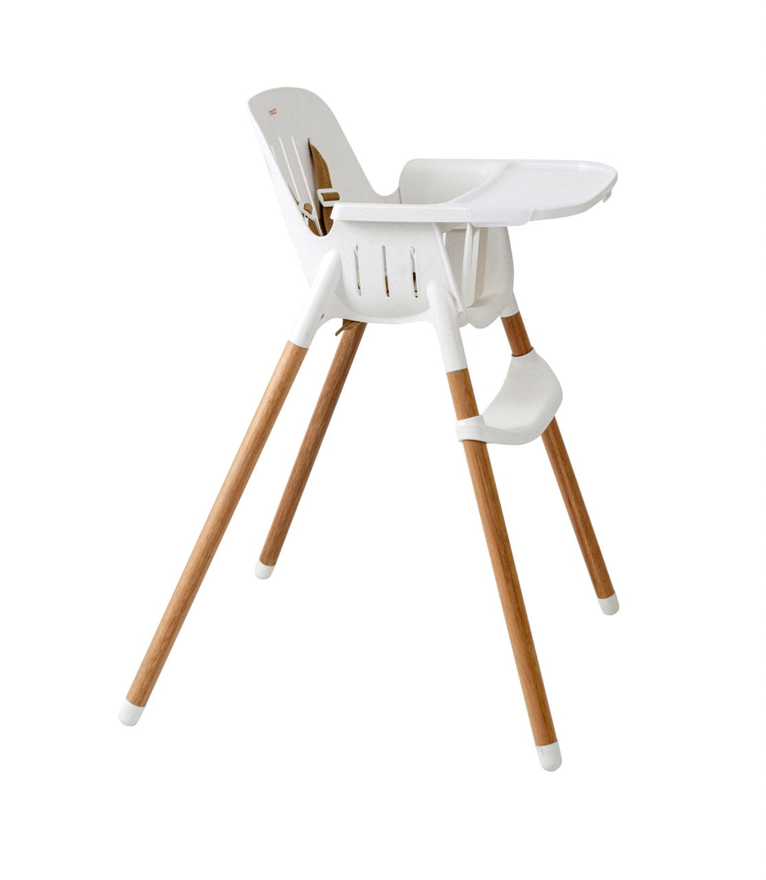 Burigotto Taco – Silla de comer con diseño moderno y patas de madera