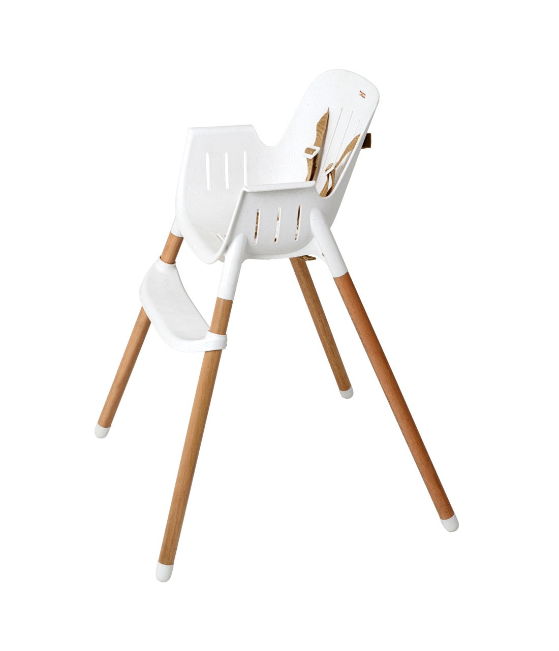 Burigotto Taco – Silla de comer con diseño moderno y patas de madera