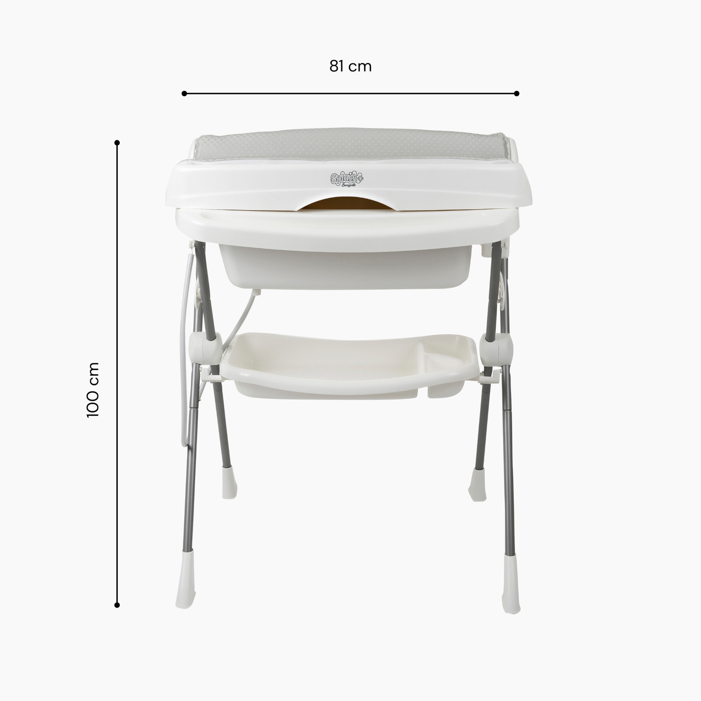 Bañera con Cambiador para Bebés | Splash+ Burigotto | Totomo