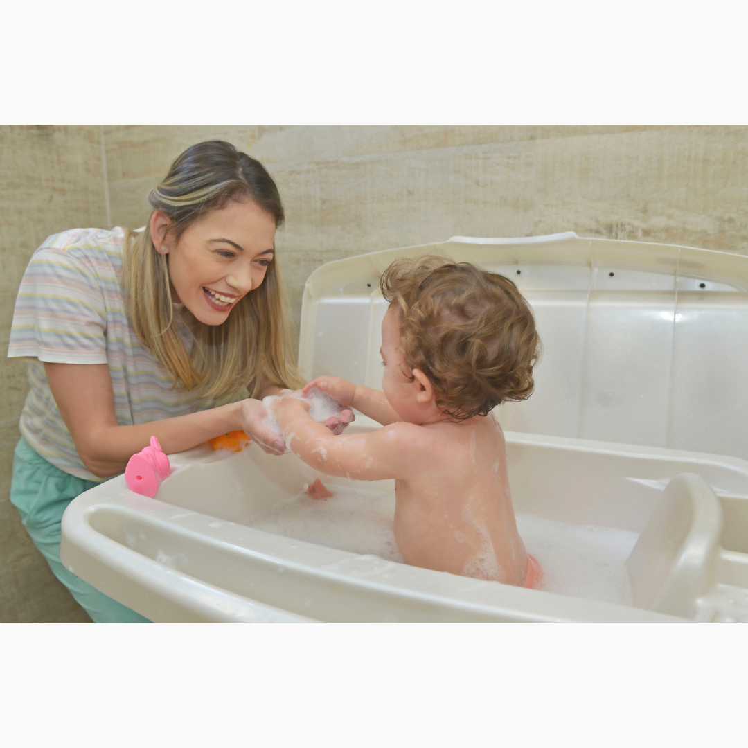 Bañera con Cambiador para Bebés | Splash+ Burigotto | Totomo