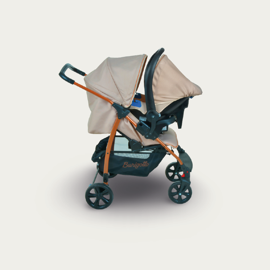 Burigotto Ecco Travel System – Cochecito + Silla de Auto en un solo pack