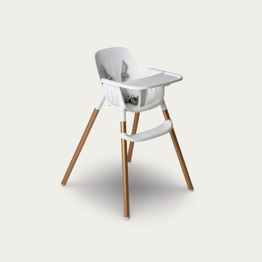 Burigotto Taco – Silla de comer con diseño moderno y patas de madera